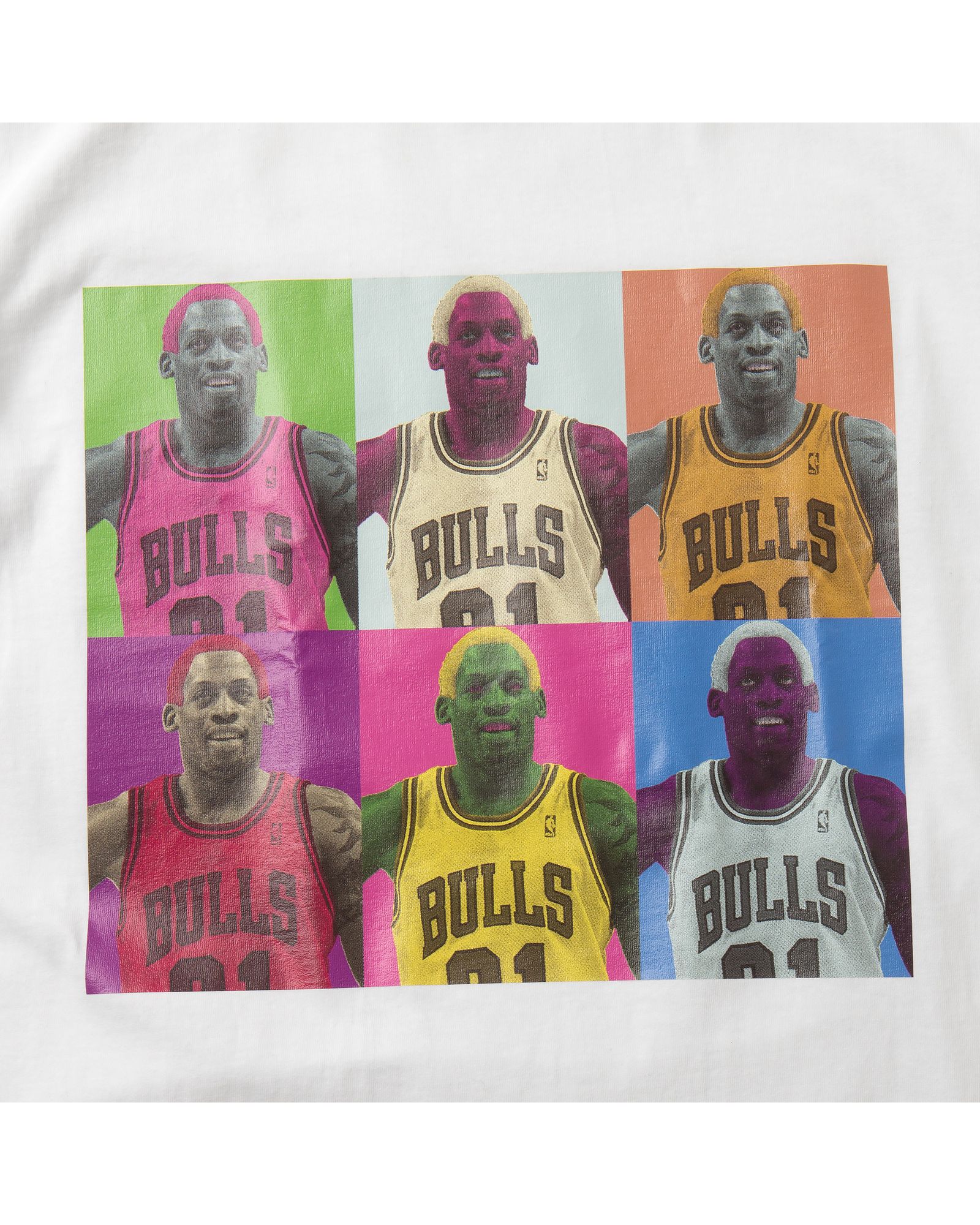 CHICAGO BULLS -Dennis Rodman Pop Art Tee