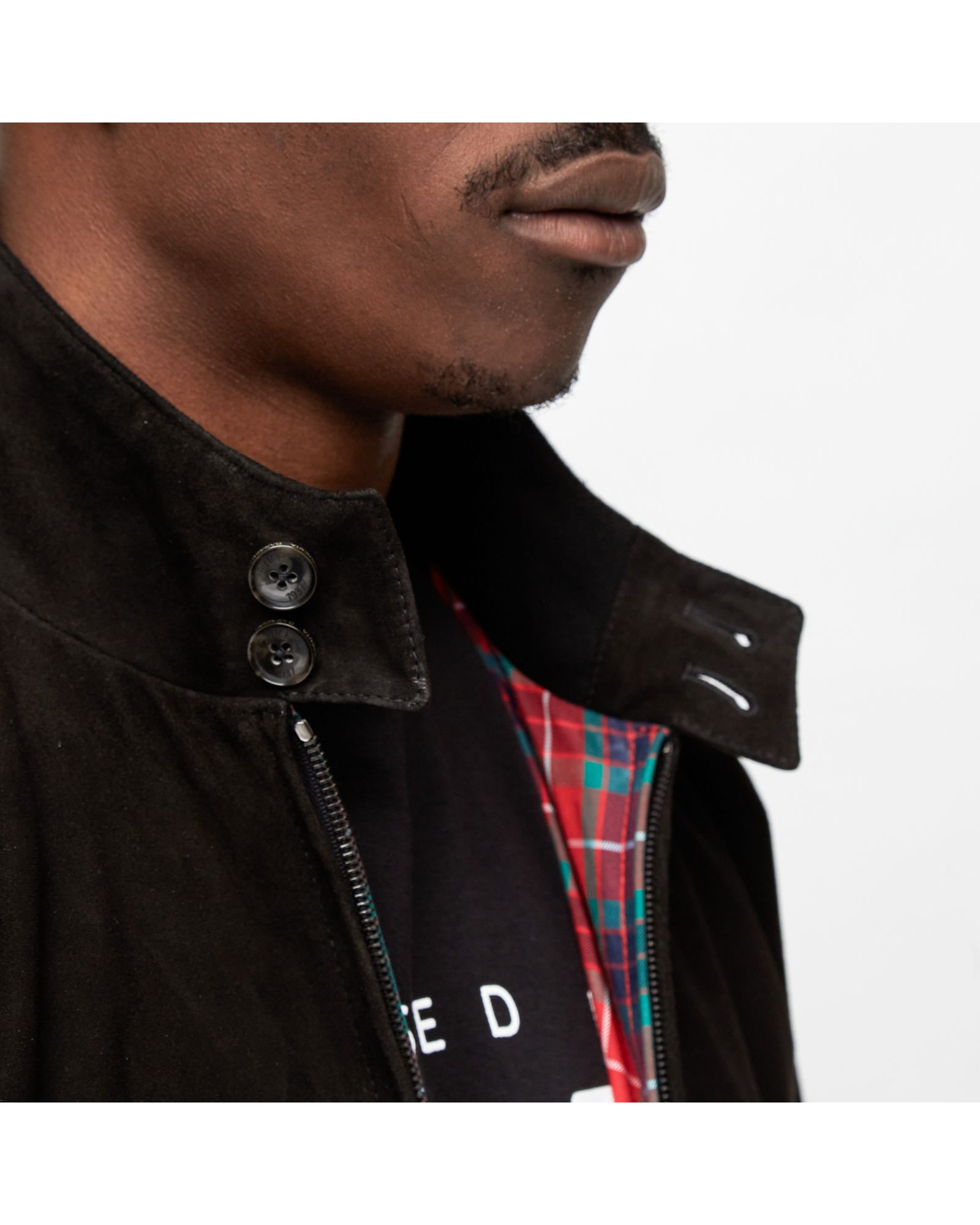 G9 HARRINGTON SUEDE JACKET