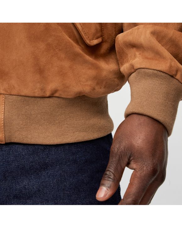 G9 HARRINGTON SUEDE JACKET