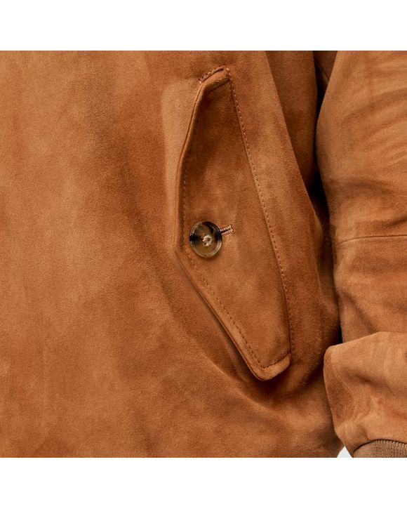 G9 HARRINGTON SUEDE JACKET