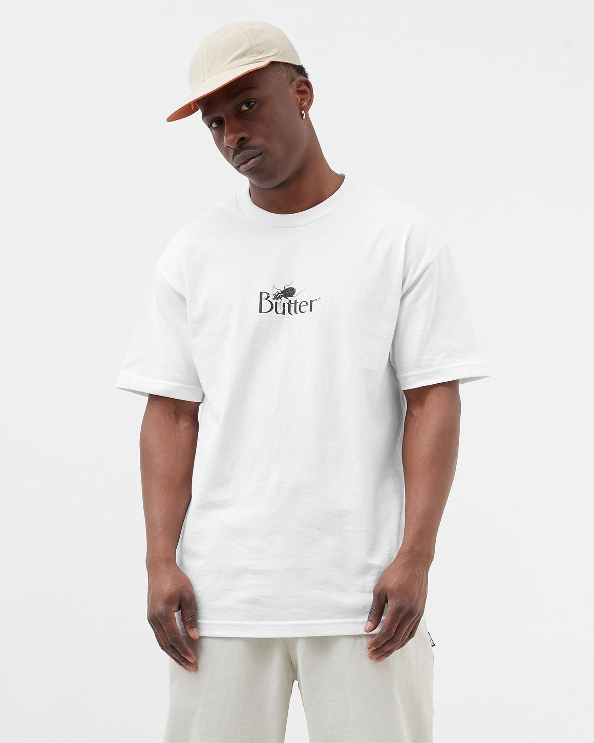 Butter Goods BUG CLASSIC LOGO TEE White | BSTN Store