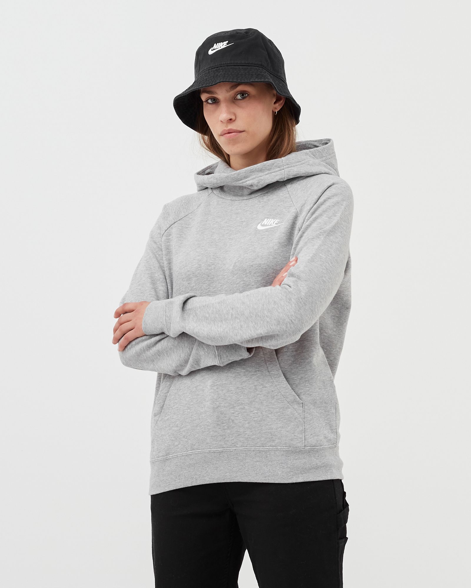 WMNS Funnel-Neck Fleece Hoodie