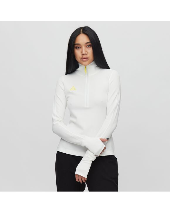 nike white thermal top