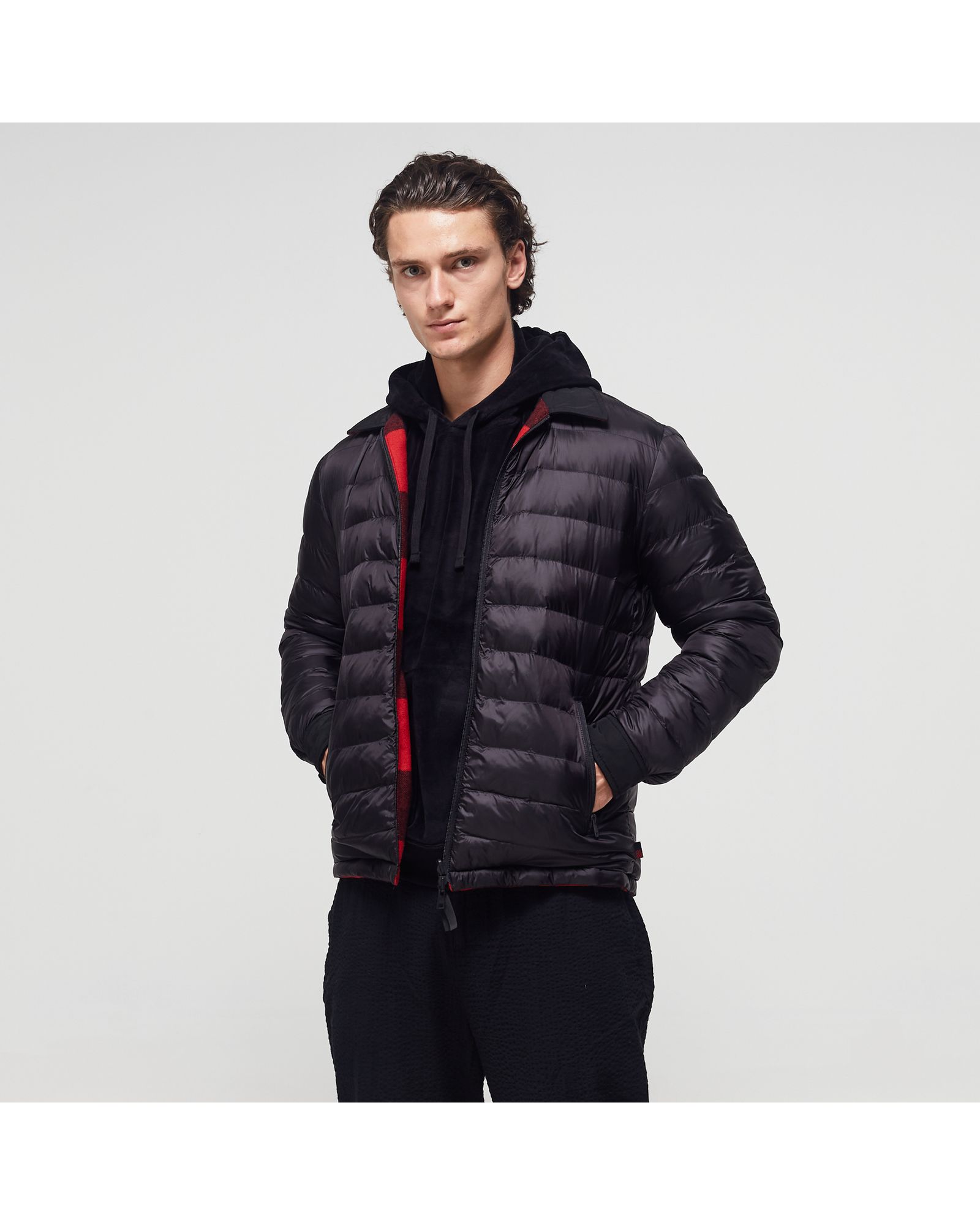 REVERSIBLE PADDED OVER SHIRT