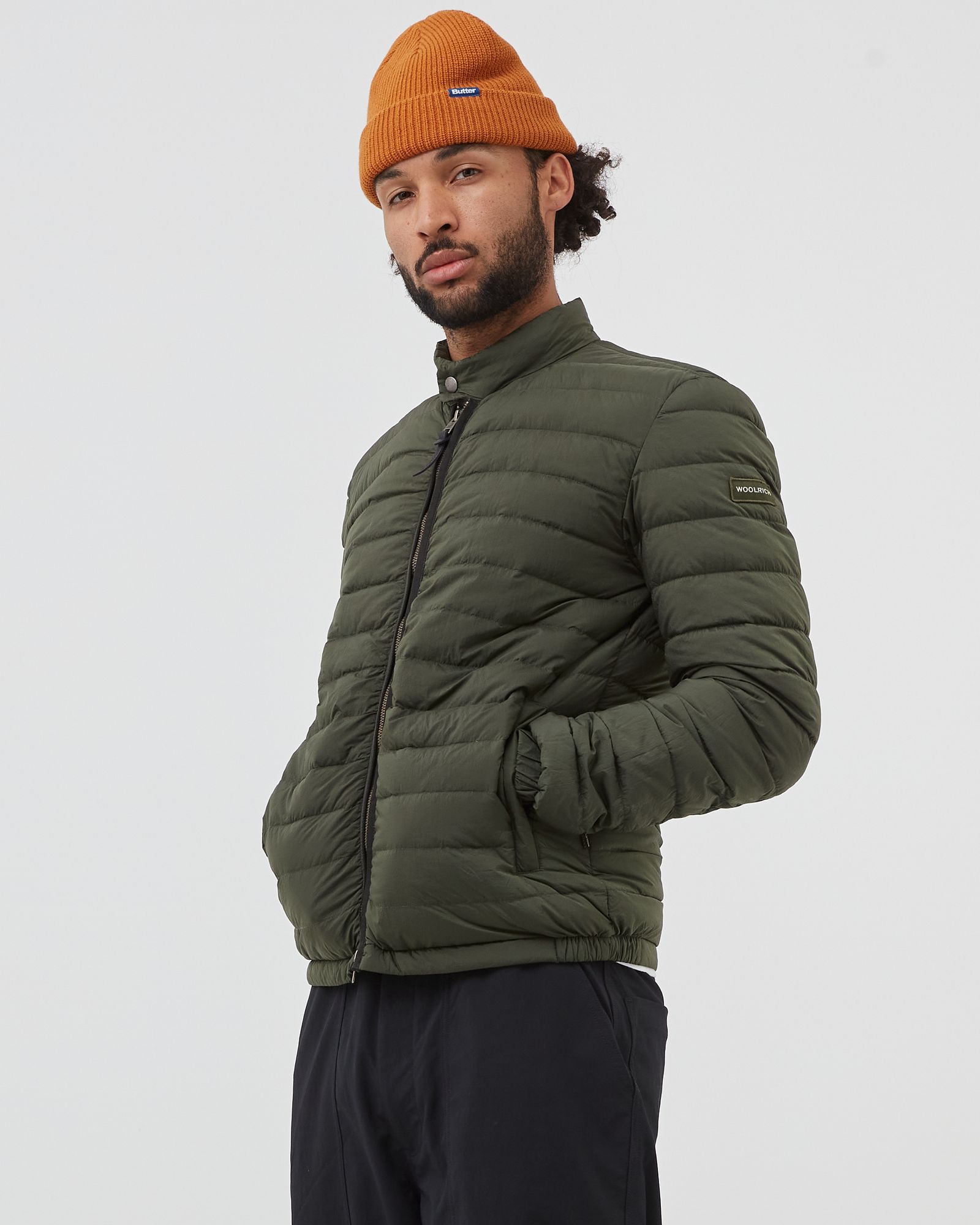Garment-dyed Sundance quilted jacket