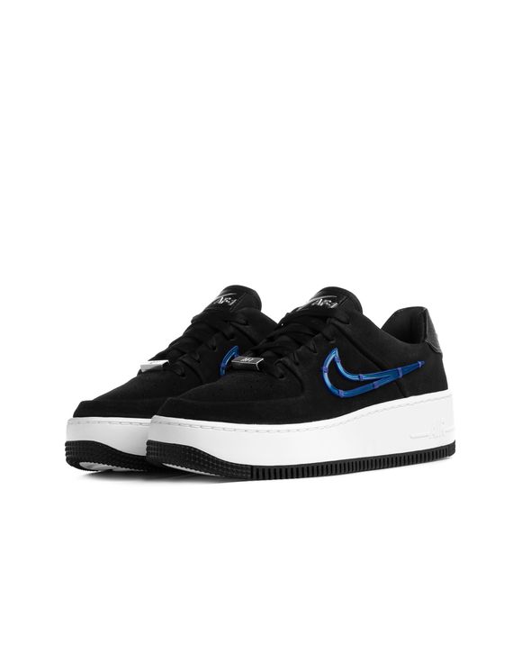 Women's shoes Nike W Air Force 1 Sage Low LX Black/ Deep Royal