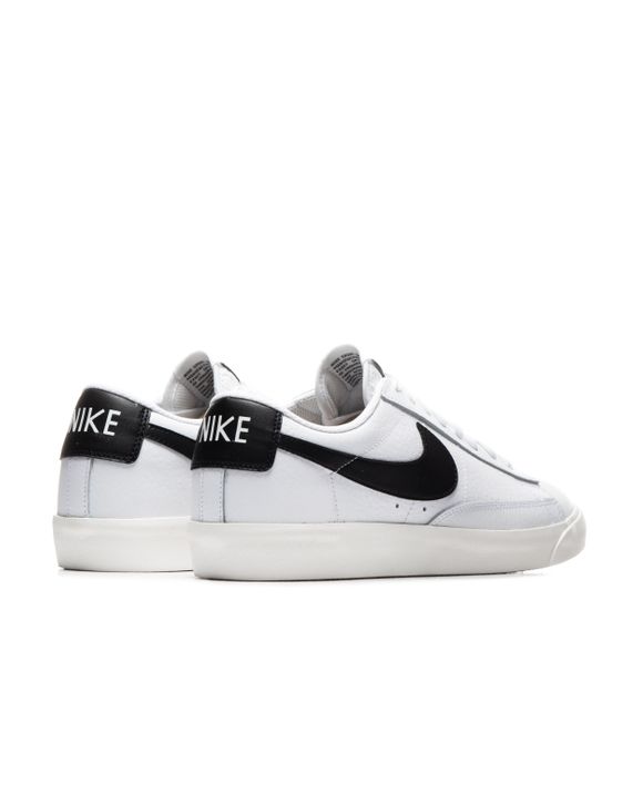 Nike blazer low leather white outlet black