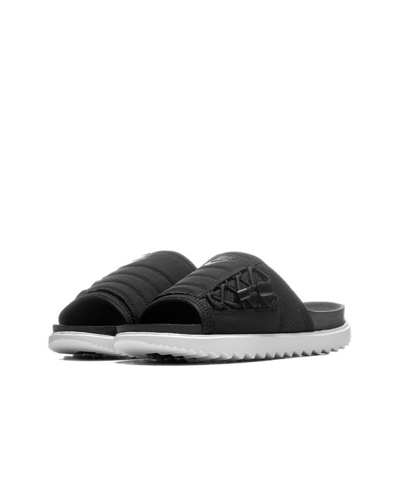 blue snake print sandals