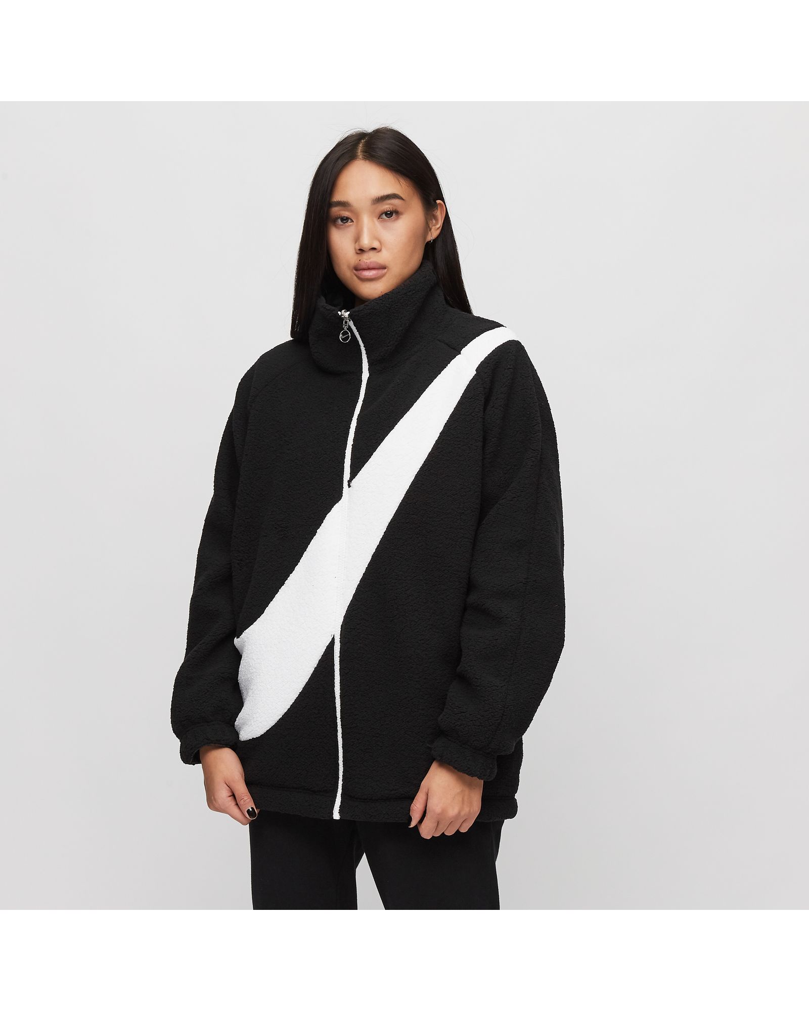 Swoosh Reversible Sherpa Jacket