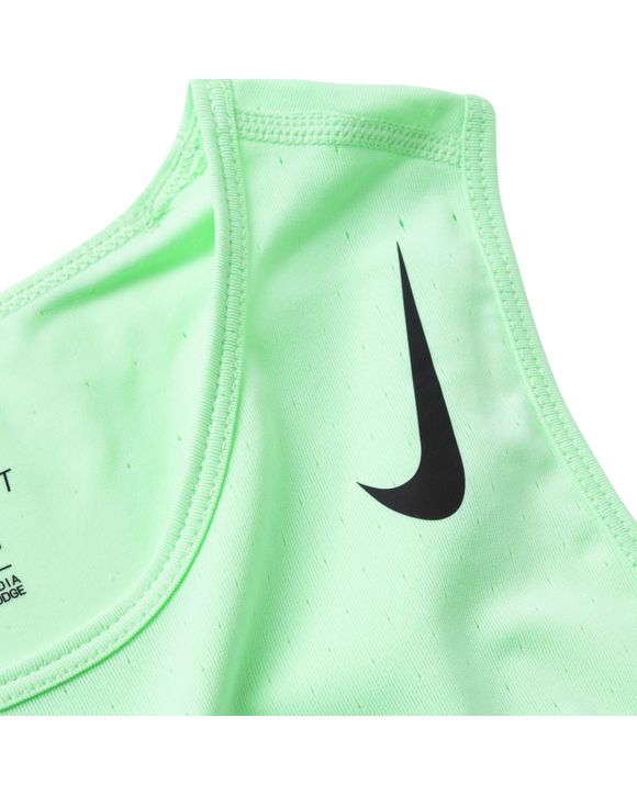 Nike AeroSwift Women's Running Crop Top CJ2371-100 Size XL White/Black :  : Clothing, Shoes & Accessories