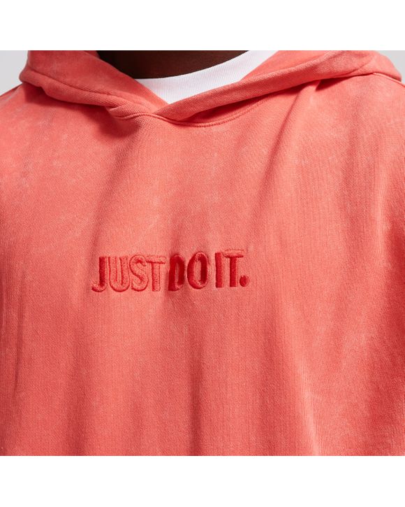 Orange nike jdi outlet hoodie