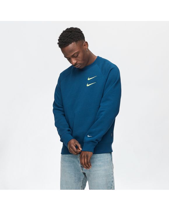 Nike swoosh french terry crewneck online sweatshir