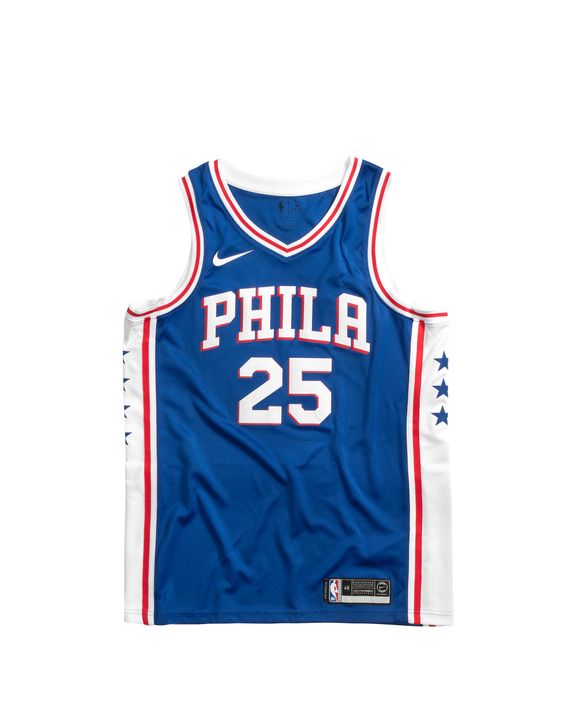 Youth Nike Ben Simmons Blue Philadelphia 76ers Swingman Jersey - Icon Edition