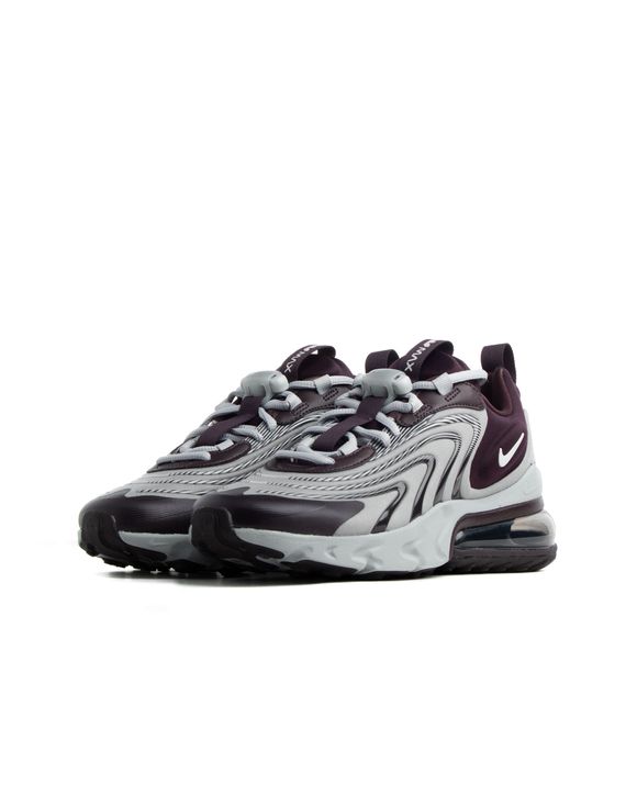 Nike Air Max 270 React ENG black and burgundy trainers