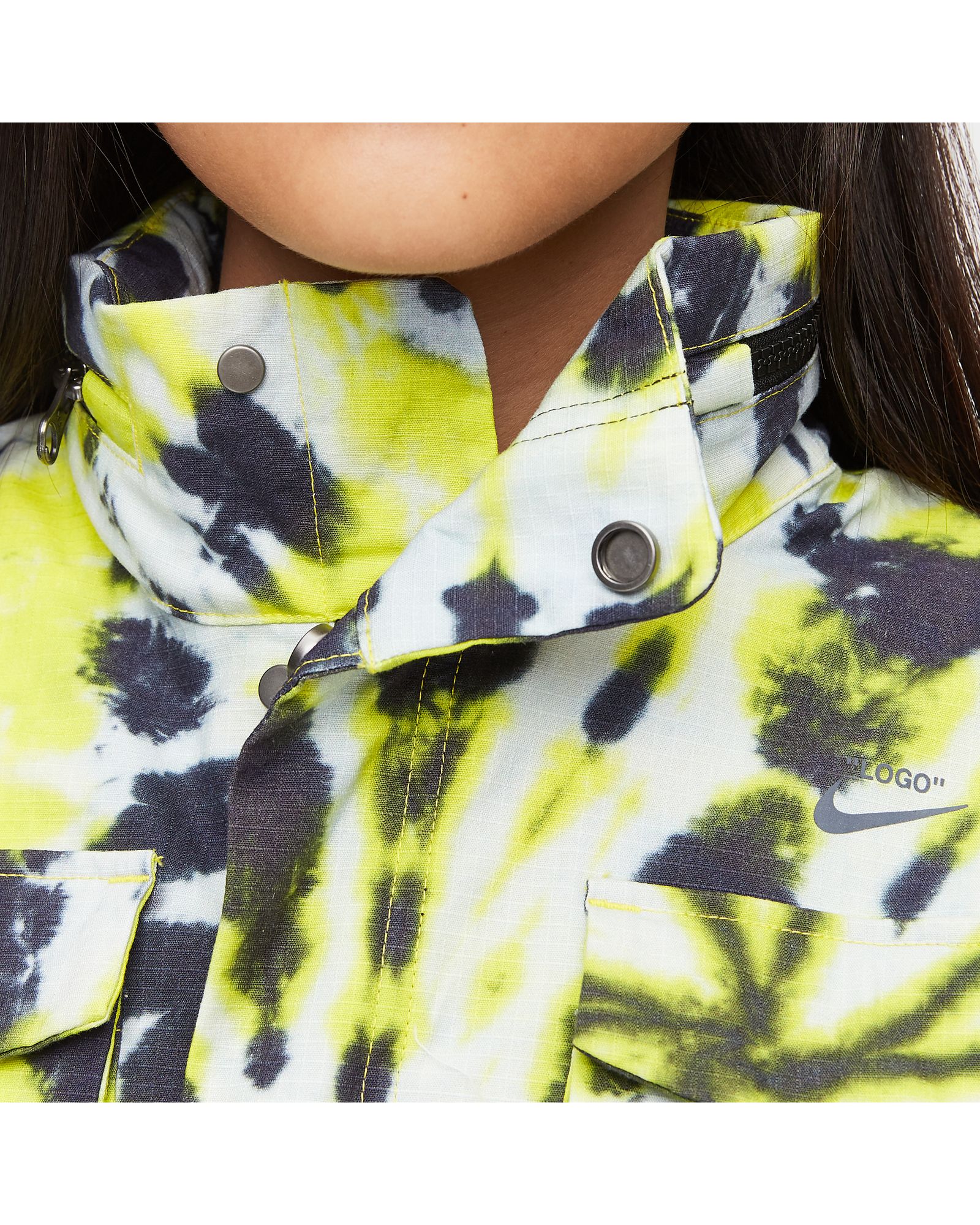 WMNS NRG OFF-WHITE JACKET #1 AOP