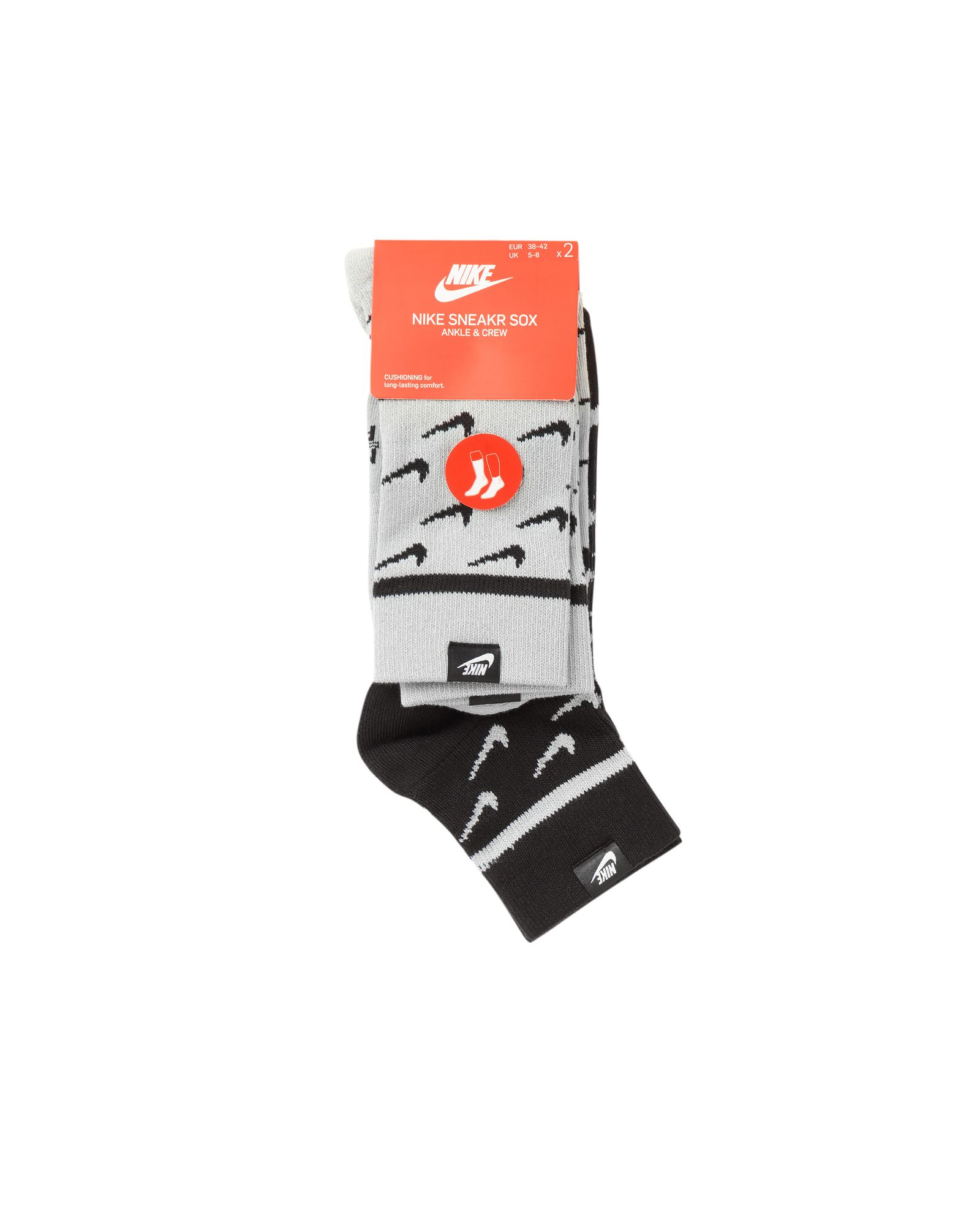 SNEAKER SOCKS CREW 2 PAIR