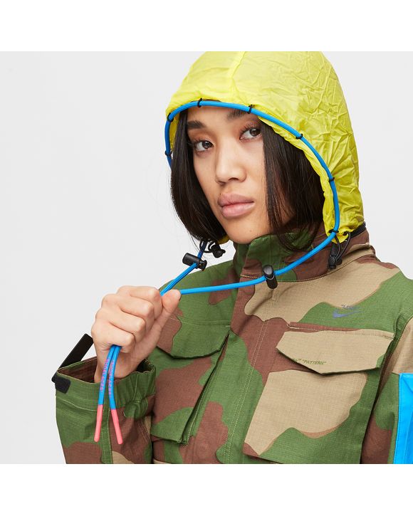 Nike off white camo hot sale jacket