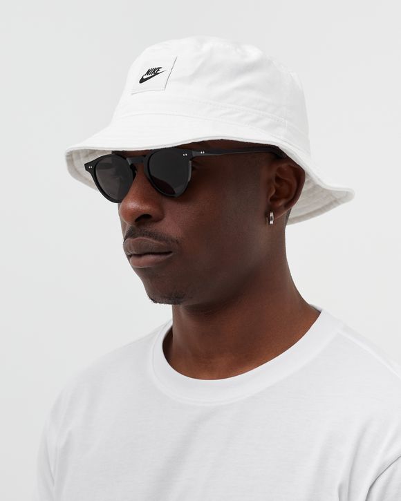 Nike Sportswear Futura Core Bucket Hat - White - Hibbett