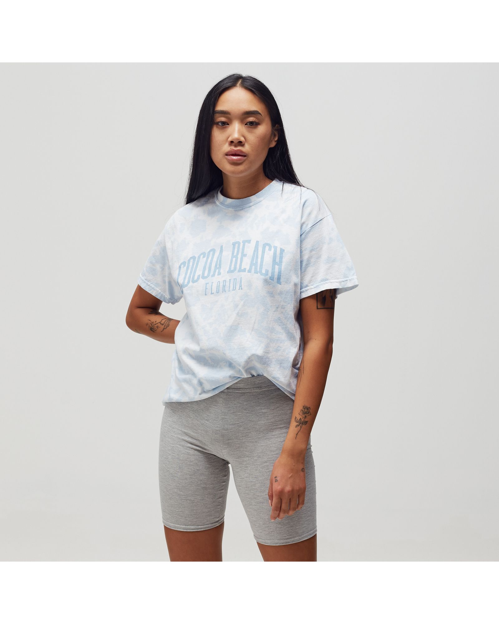 Cocoa Beach Tie Dye Tee