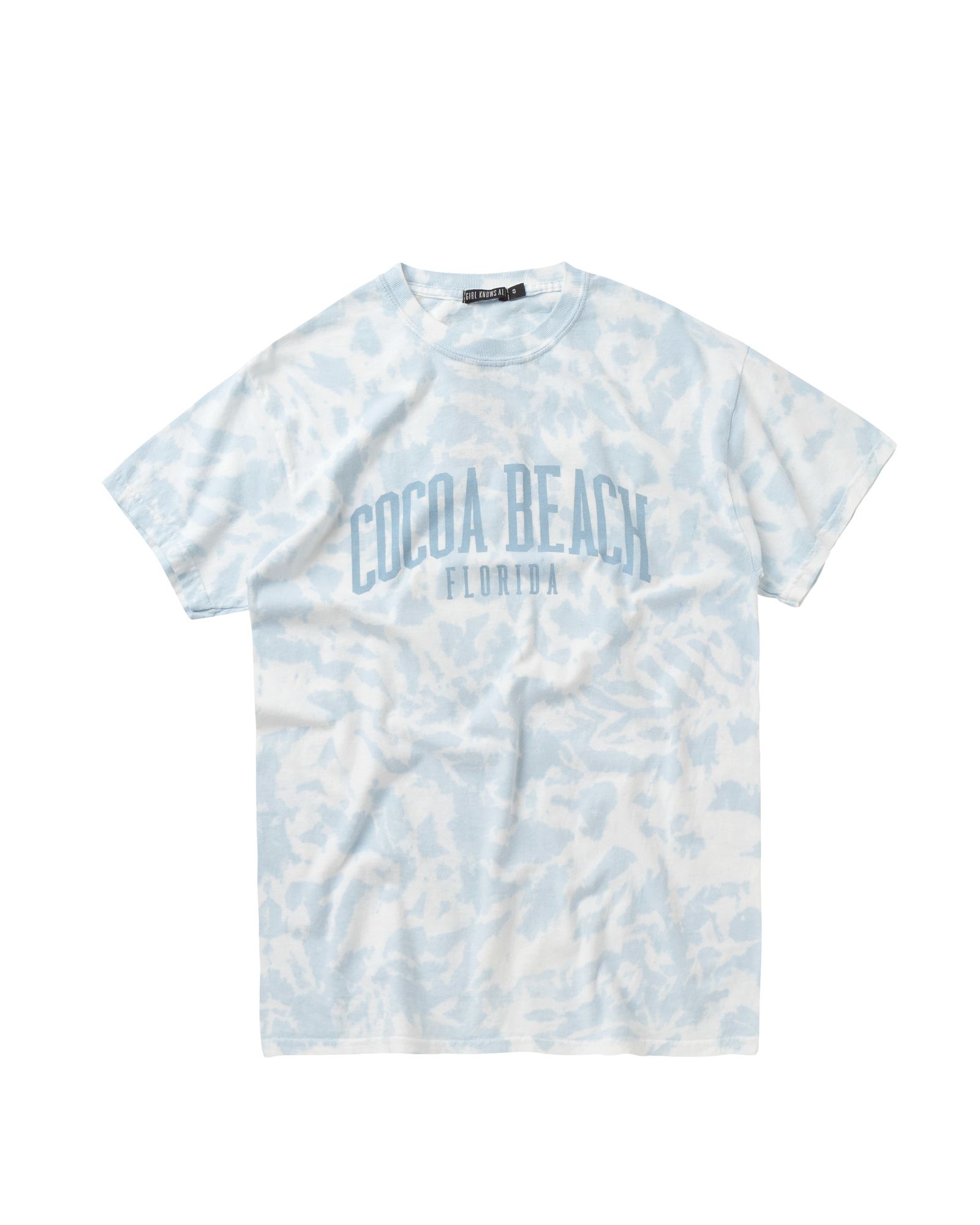 Cocoa Beach Tie Dye Tee