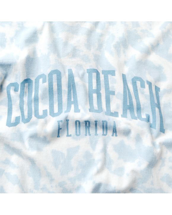 Cocoa Beach Tie Dye Tee