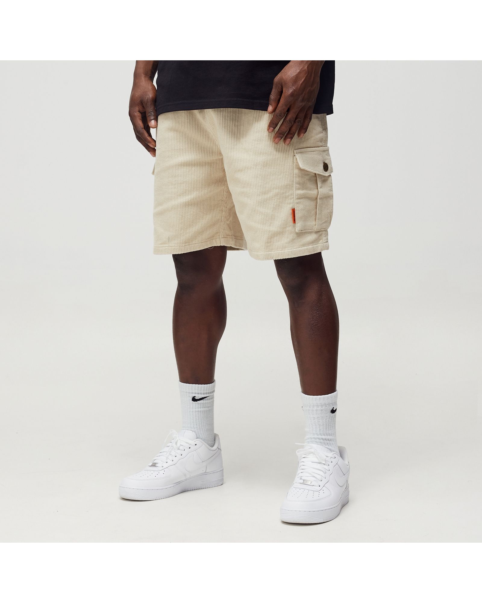 CORDUROY CARGO SHORTS