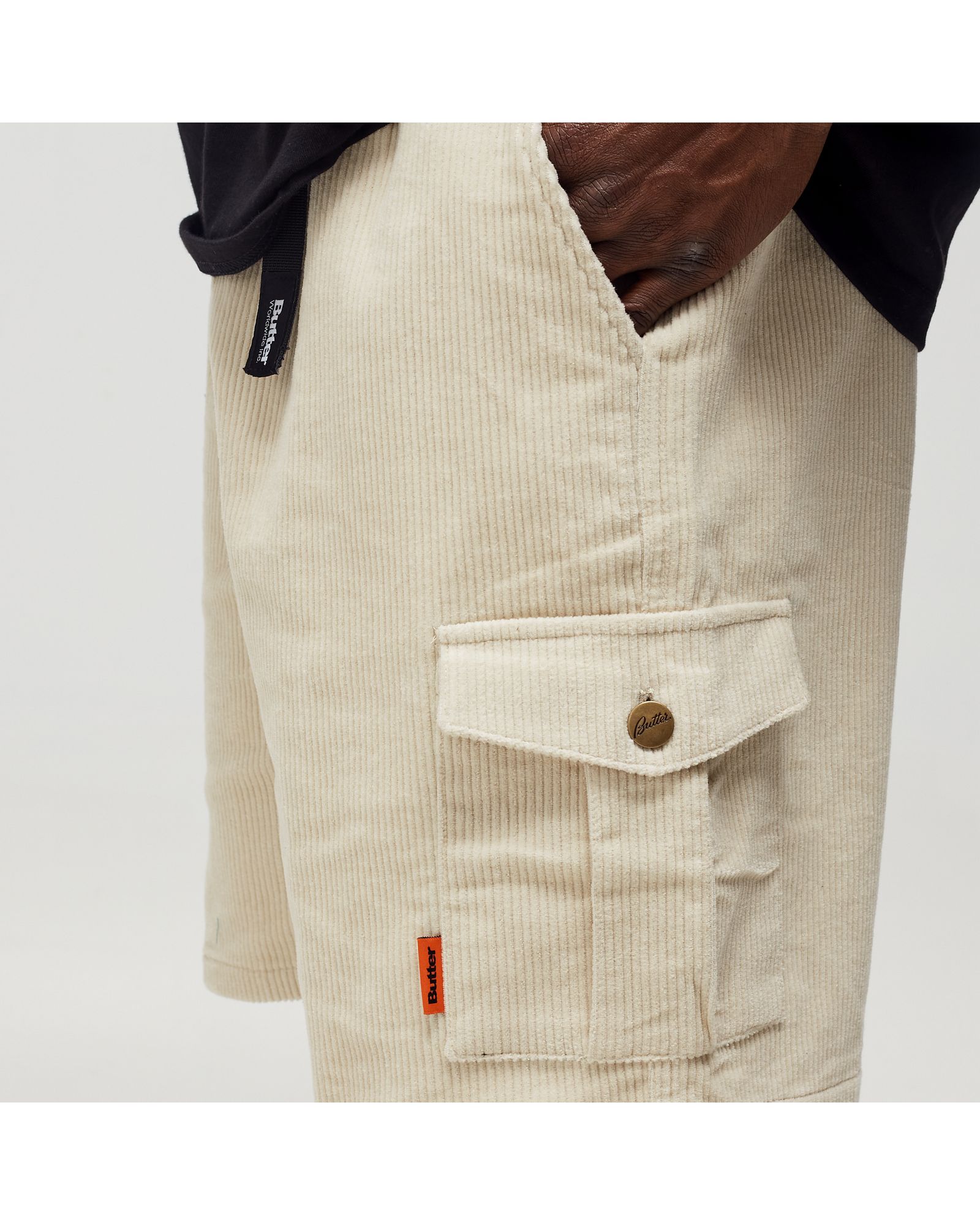 CORDUROY CARGO SHORTS