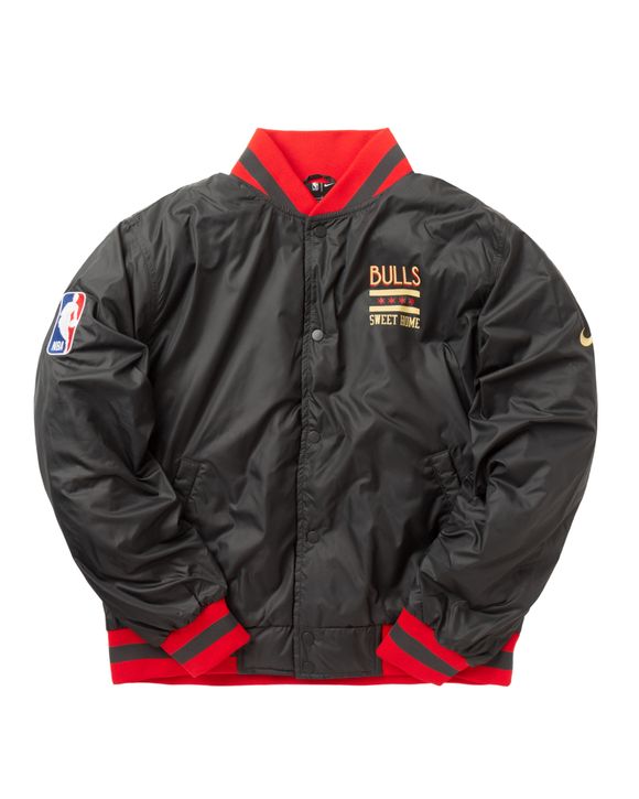 NIKE NBA CHICAGO BULLS CITY EDITION COURTSIDE JACKET ANTHRACITE pour  €142,50