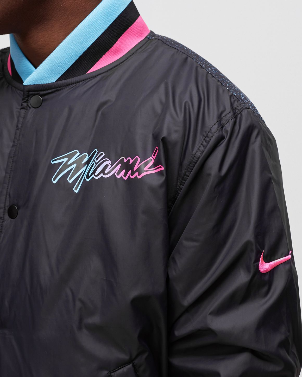 Nike Miami Heat City Edition Courtside NBA Jacket Black BSTN Store