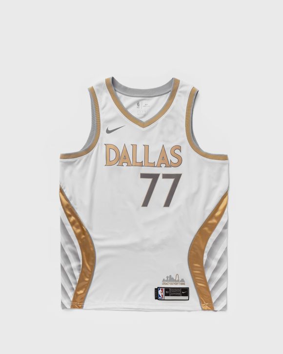 Nike Dallas Mavericks City Edition Swingman Jersey White