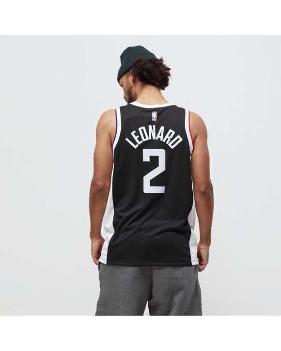 Authentic Men's Kawhi Leonard Navy Blue Jersey - #2 Basketball Los Angeles  Clippers City Edition