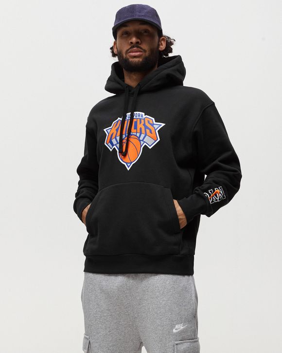 Nike New York Knicks City Edition Logo NBA Hoodie Black - black