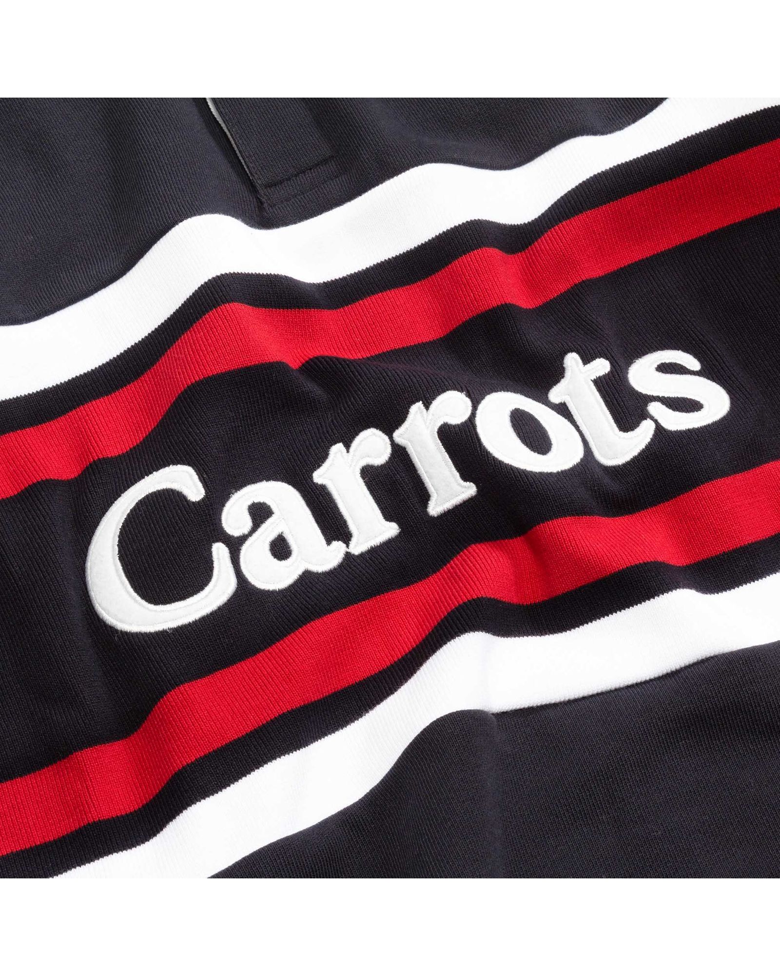 WORDMARK STRIPED RUGBY