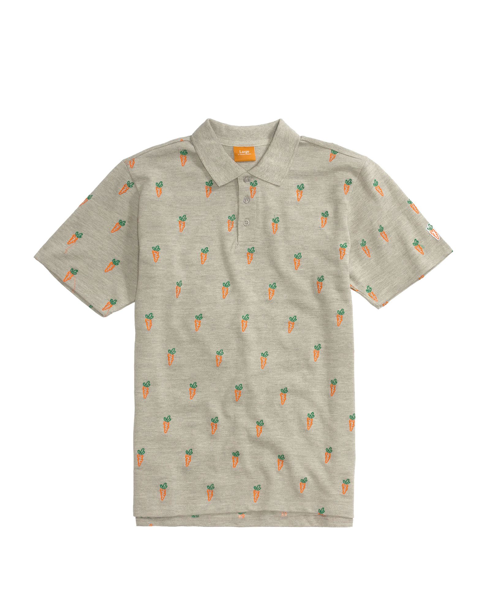 ALL OVER CARROT POLO