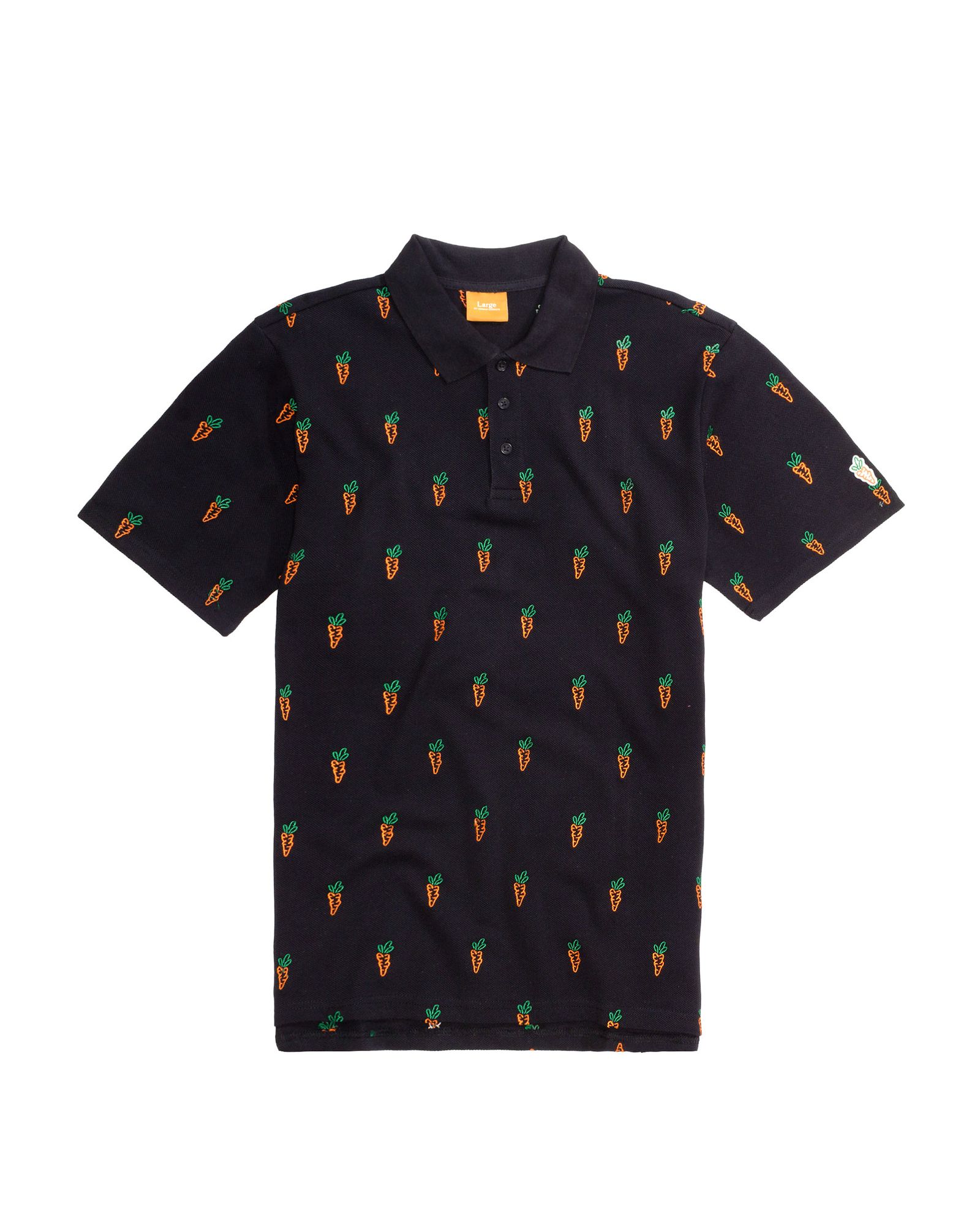 ALL OVER CARROT POLO