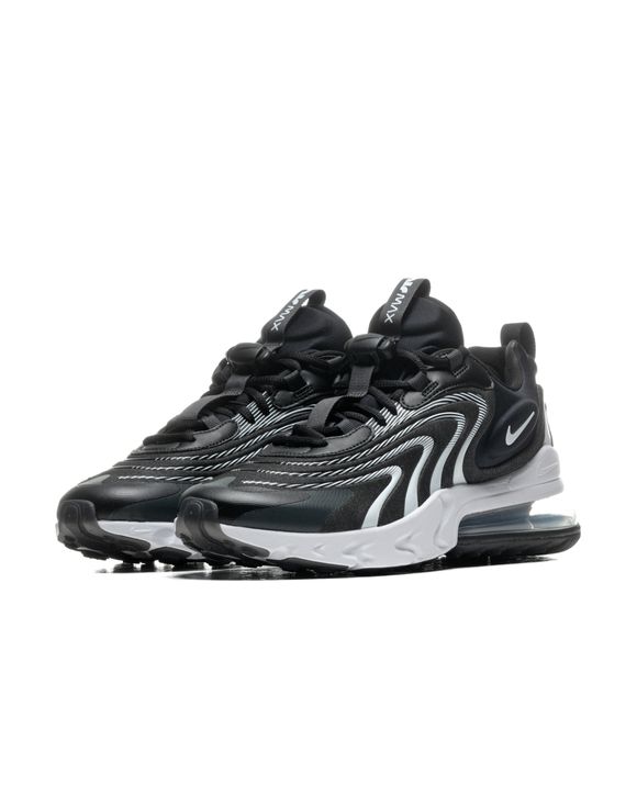 Nike Air Max 270 React ENG black and burgundy trainers