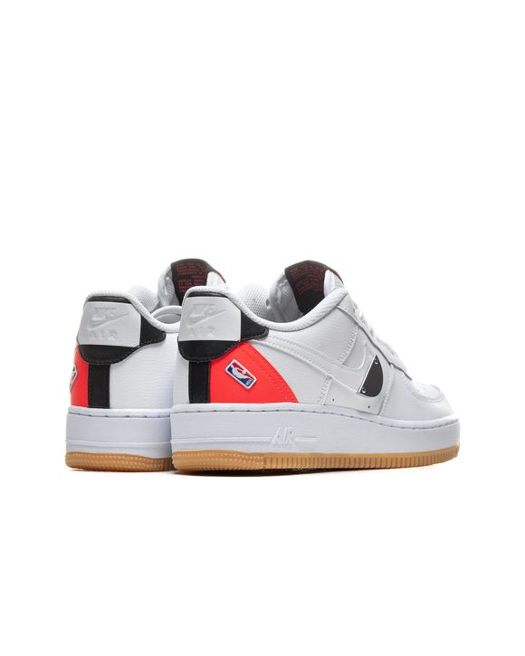 Nike NBA x Air Force 1 LV8 1 HO20 GS 'White Bright Crimson