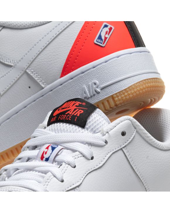 Nike NBA x Air Force 1 LV8 1 HO20 GS 'White Bright Crimson