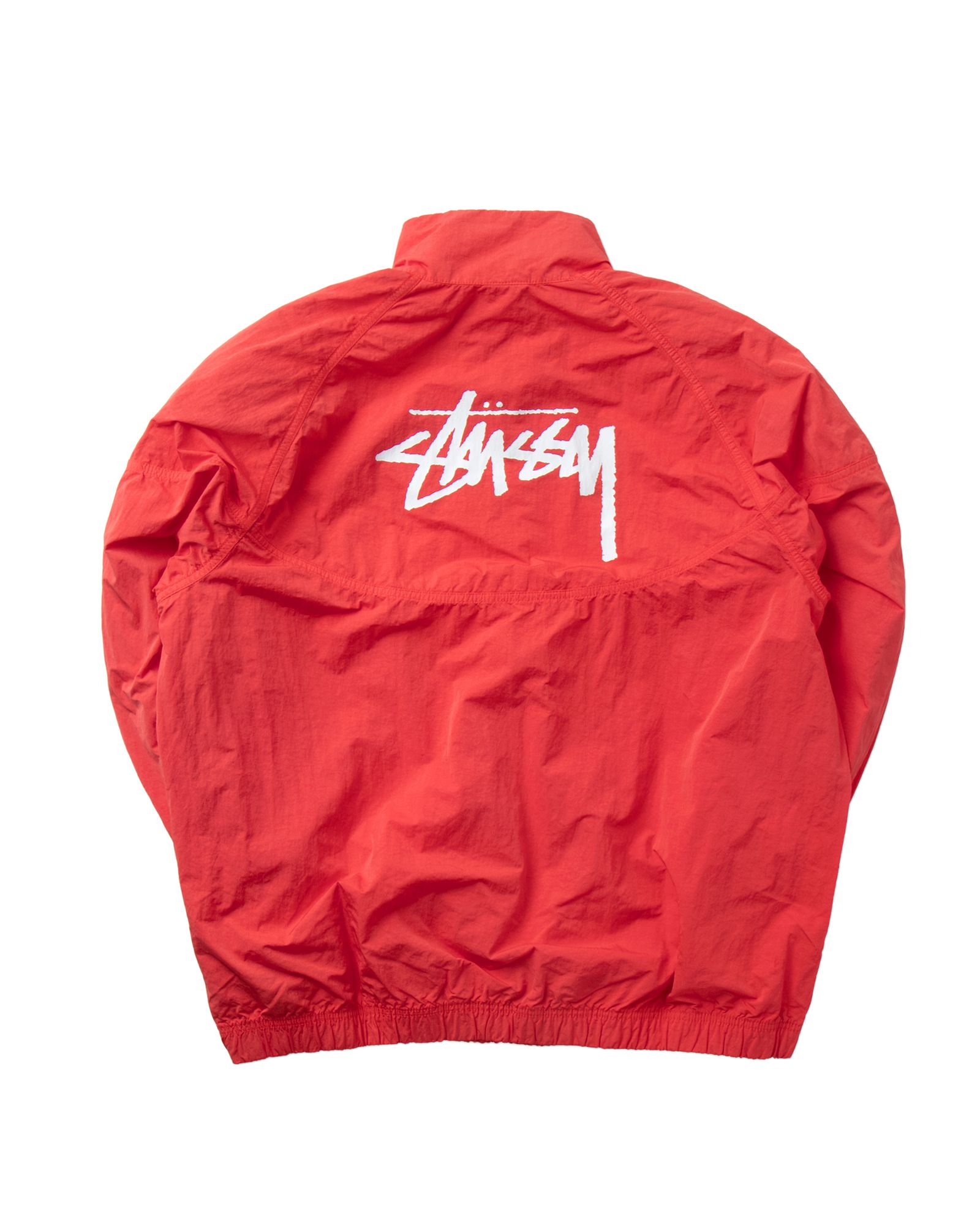 ジャケット・アウター NIKE stussy wind runner Nike x Stussy Windrunner Jacket Habanero Red Men's - SS20 - US