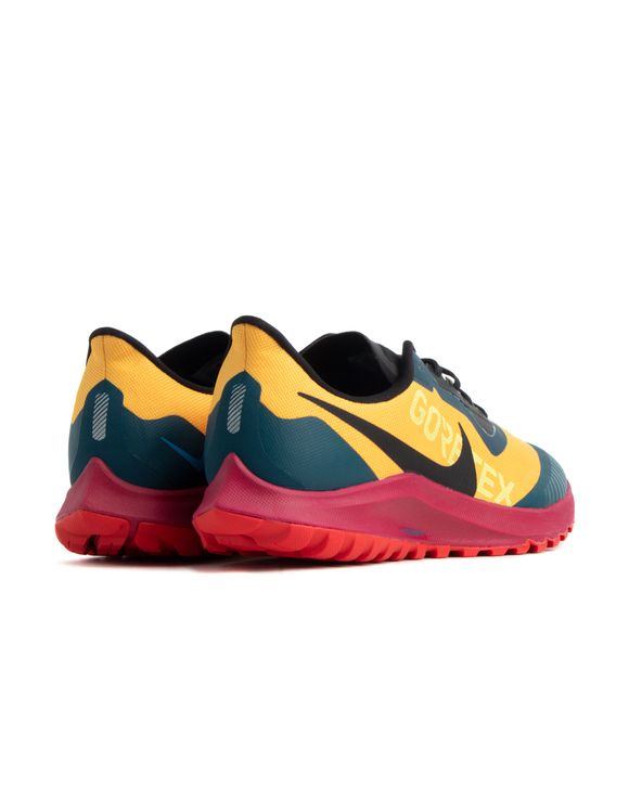 Zoom pegasus 36 trail gtx university gold black  and  red sale