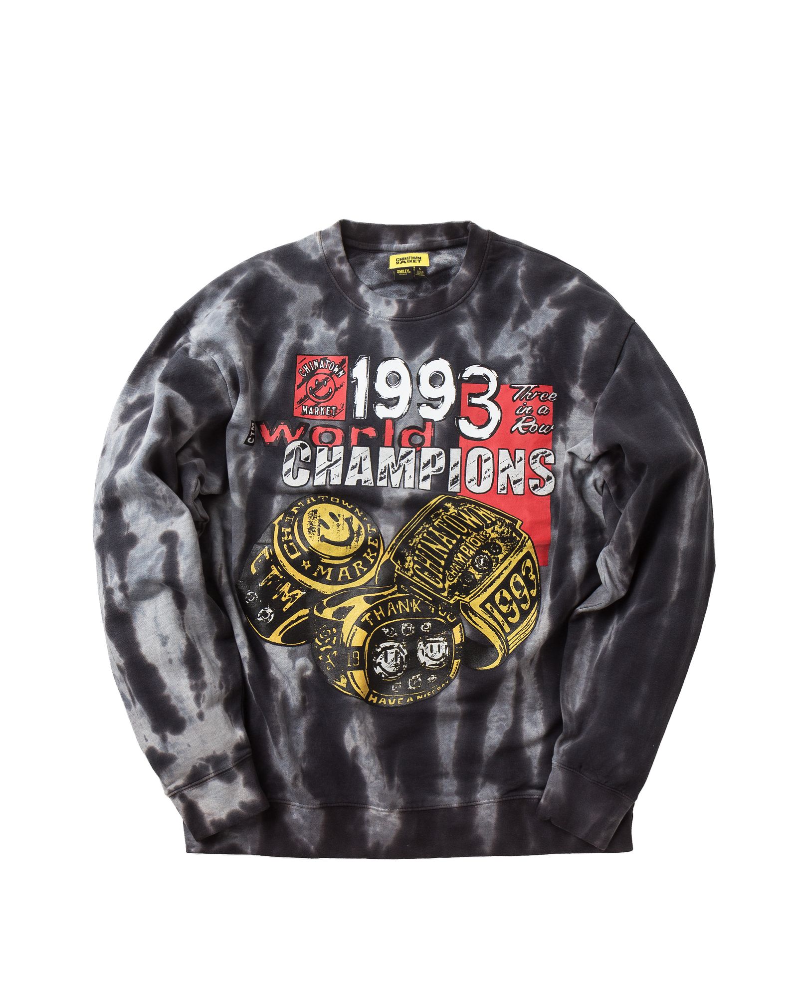 Smiley Champion 3 Rings Crewneck