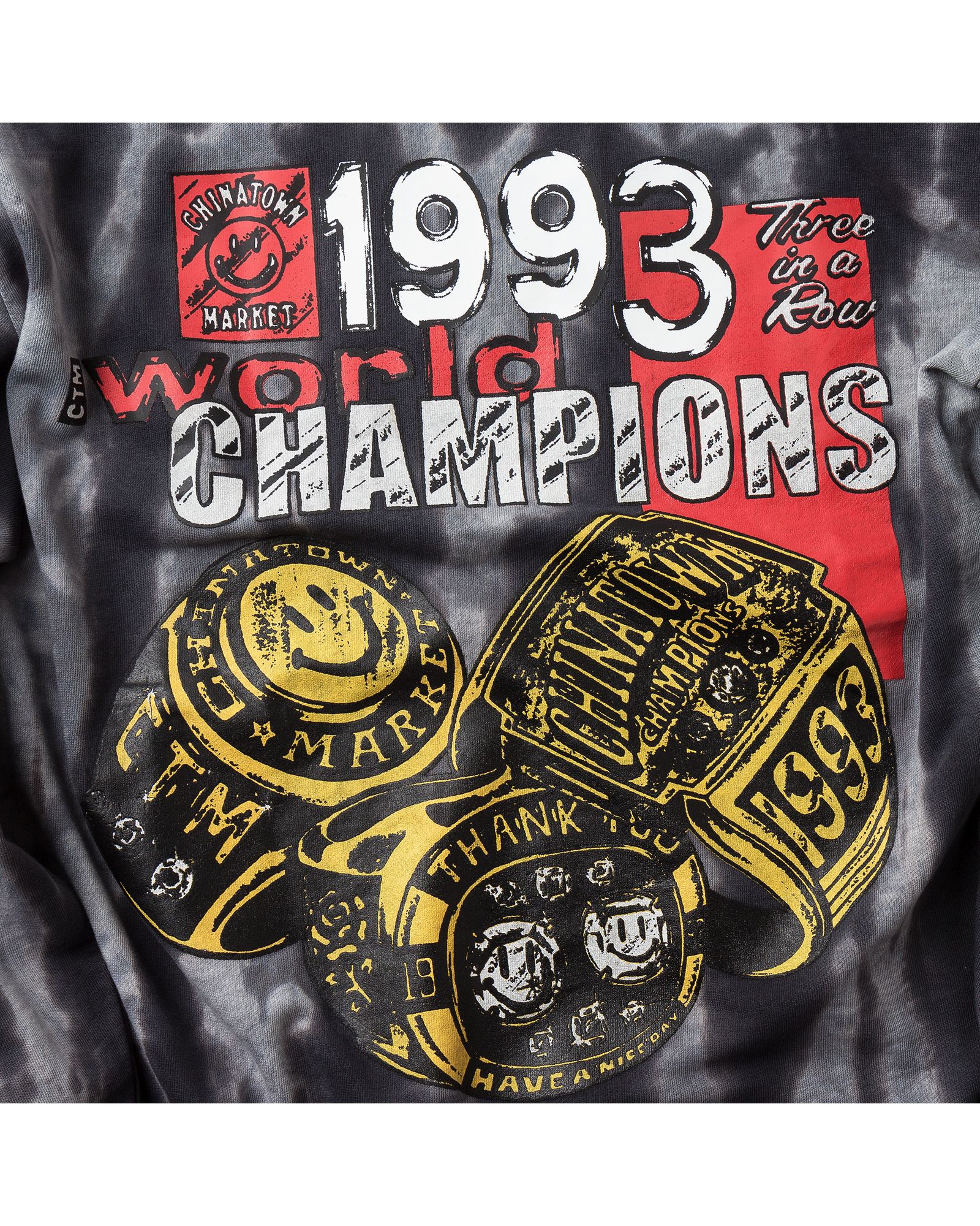 Smiley Champion 3 Rings Crewneck