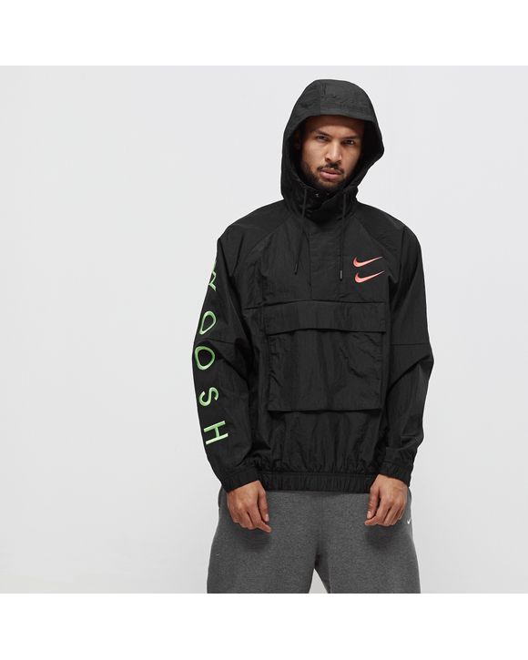 Nike SWOOSH JACKET WOVEN Black | BSTN Store