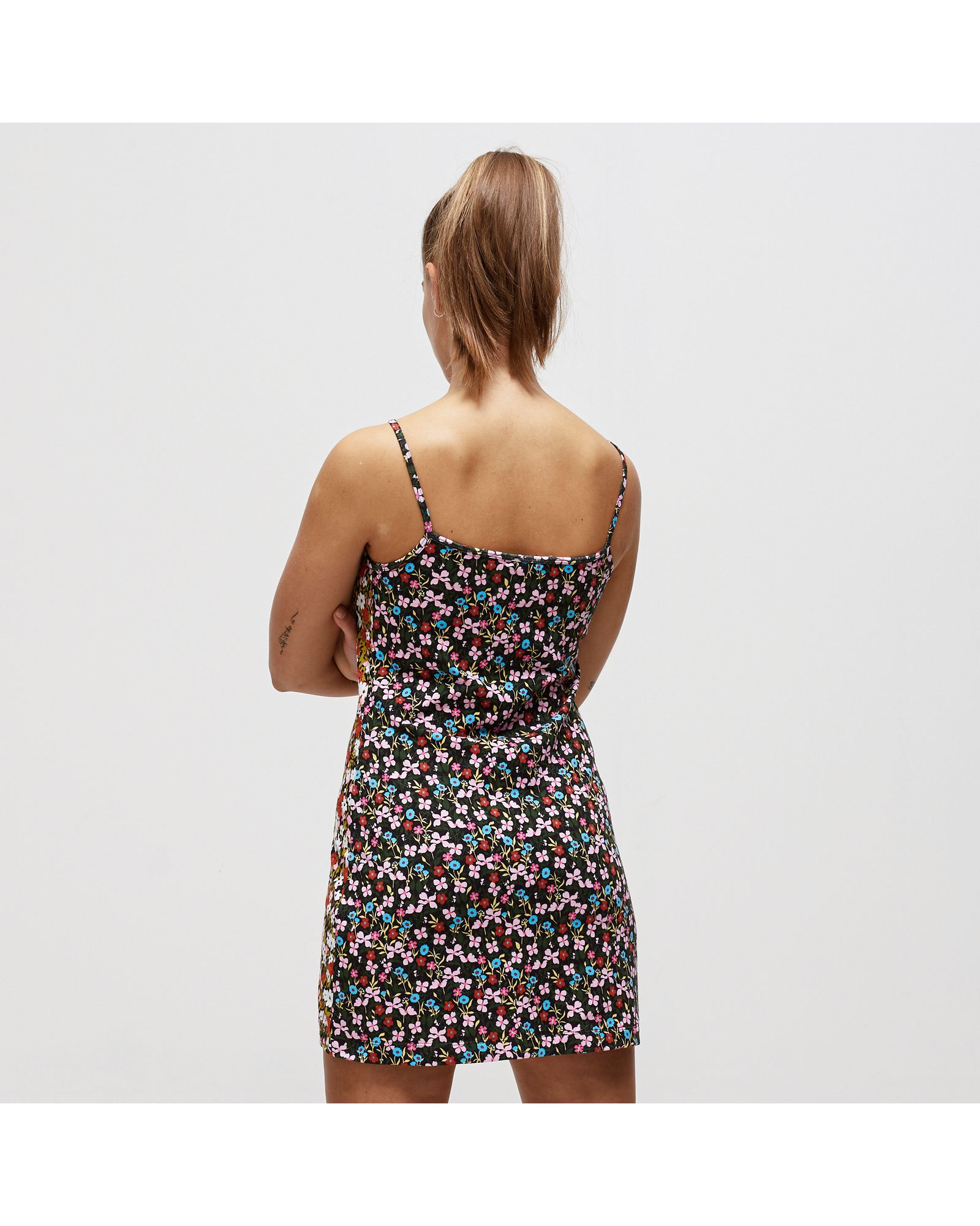 WMNS CAMI DRESS AOP FEMME