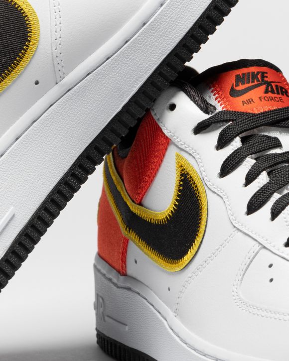 新品 未使用品 NIKE Air Force 1 07 LV8 Raygun NIKE AIR FORCE 1 07 LV8 WHITE-BLACK-ORANGE FLASH 