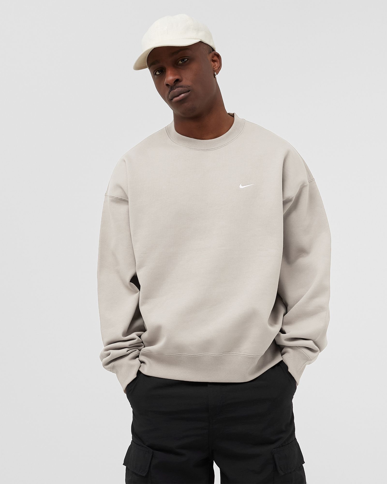 NIKELAB NRG SOLO SWOOSH FLEECE CREWNECK