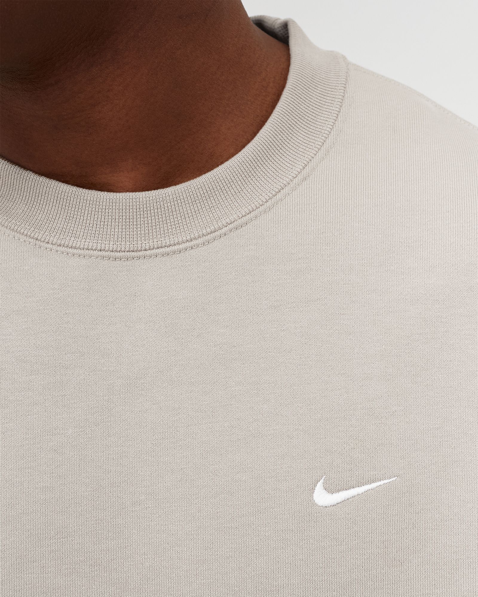NIKELAB NRG SOLO SWOOSH FLEECE CREWNECK
