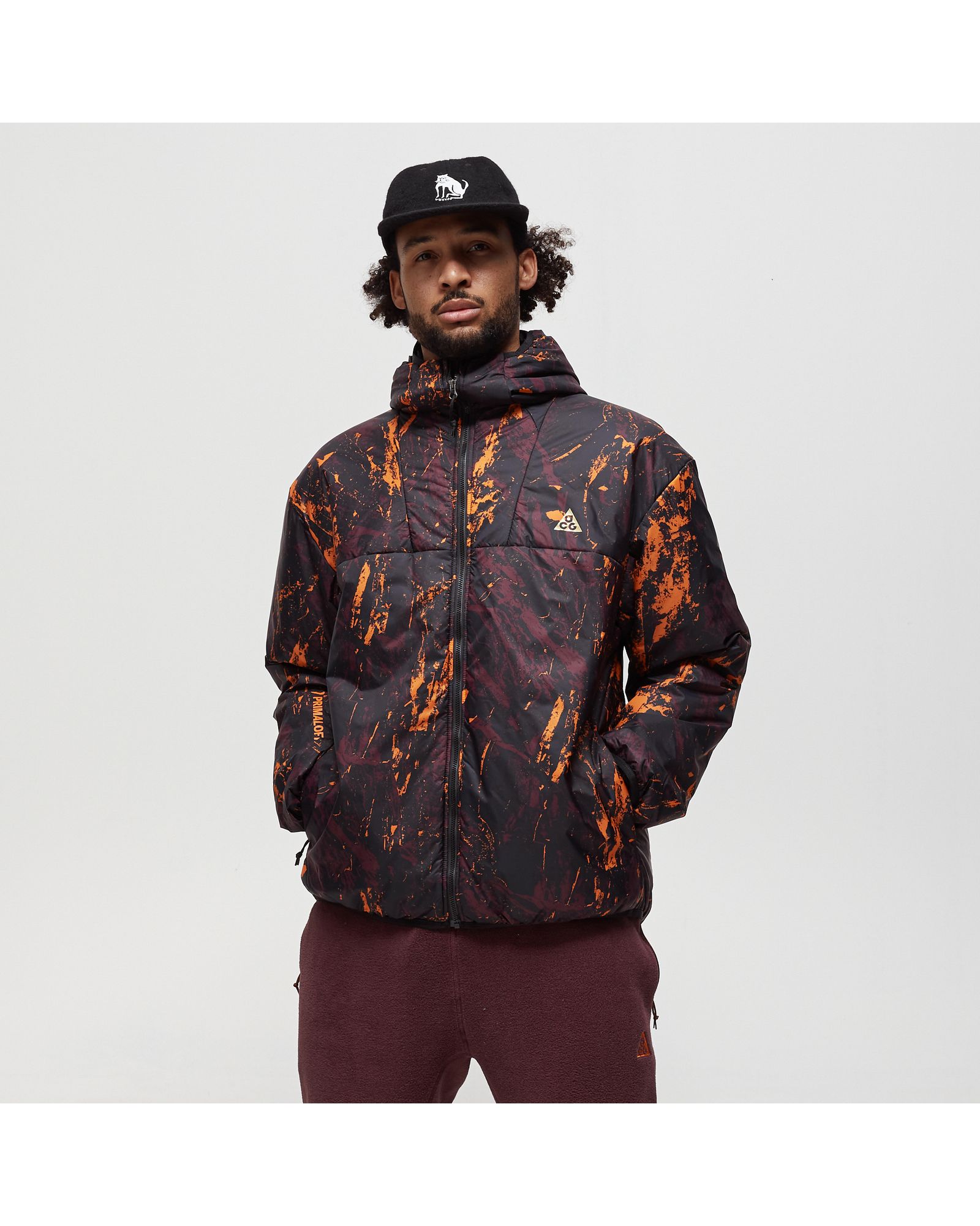ACG PACKABLE INSULATED JACKET AOP