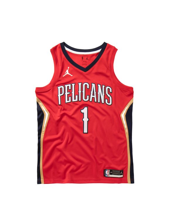 Jordan New Orleans Pelicans Swingman Jersey - Zion Williamson Red