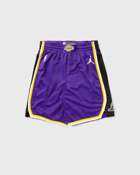 Nike NBA Los Angeles Lakers Dri-FIT Statement Swingman Shorts, Male